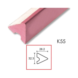 Bandengummi Standard K55 121cm lang 32,3mm breit 1 Stück